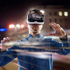 Virtual reality ontmantel de bom Luik